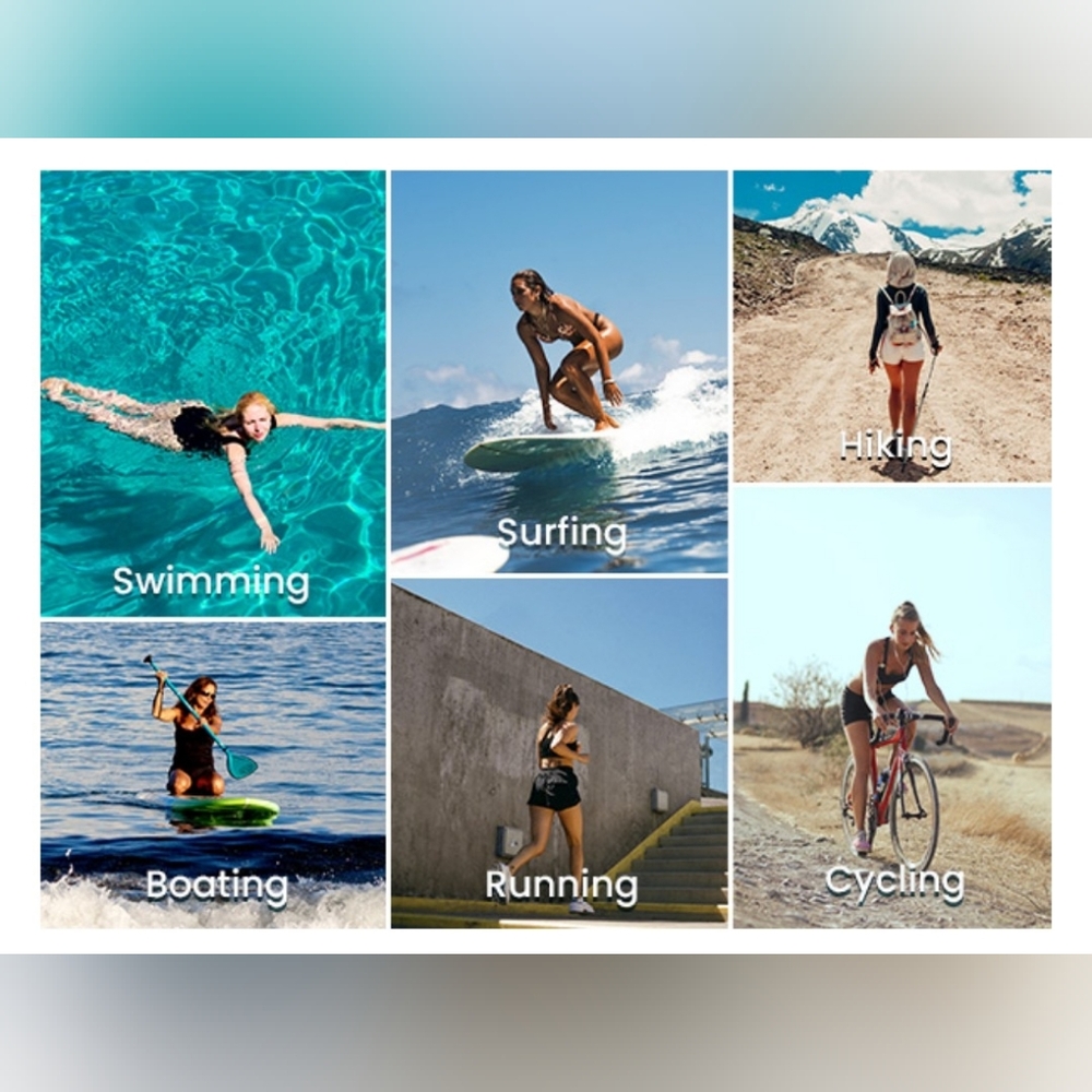 NWT Women's High Waisted Swim Shorts S Small - Picture 10 of 12